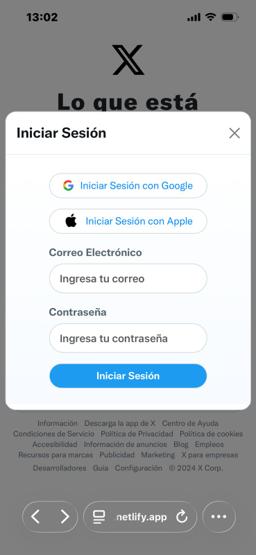 Miniatura 2 del proyecto Clon de X (Twitter)
