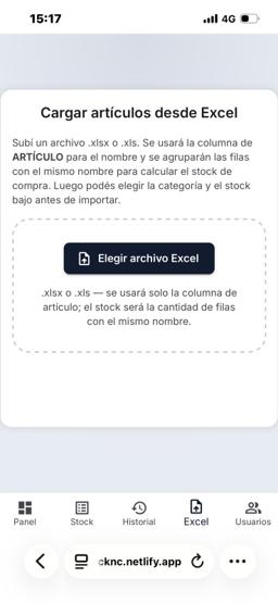 Miniatura 8 del proyecto Sistema de control de stock 