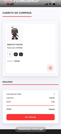 Miniatura 3 del proyecto Funkoshop - Ecommerce de coleccionables