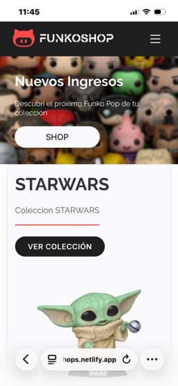 Miniatura 1 del proyecto Funkoshop - Ecommerce de coleccionables