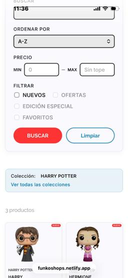 Miniatura 5 del proyecto Funkoshop - Ecommerce de coleccionables