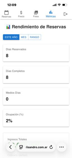 Miniatura 7 del proyecto Quinta Delisandro - Sitio web y sistema de reservas