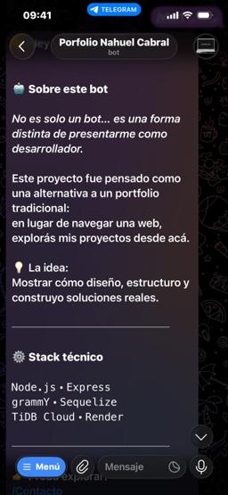 Miniatura 3 del proyecto Bot de Telegram + Panel Admin